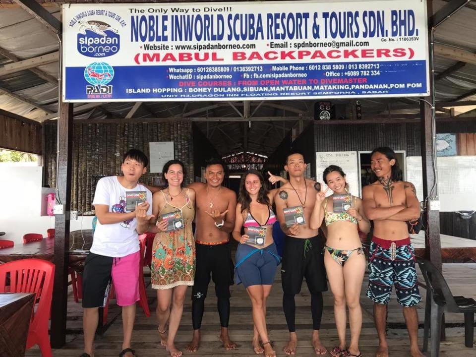 Mabul Backpackers Διαμέρισμα Mabul Island Εξωτερικό φωτογραφία